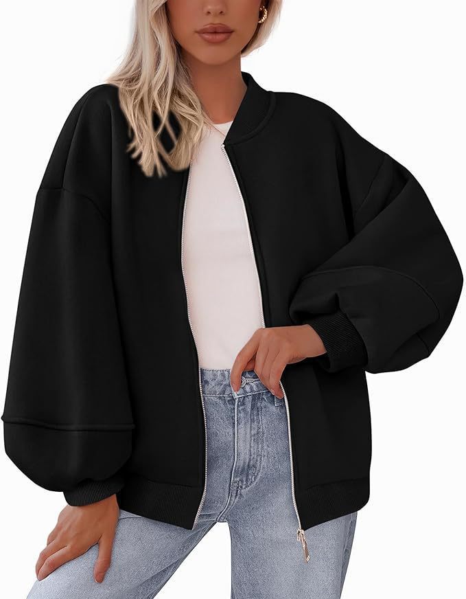 Damen Oversized Sweaterjacke Drune