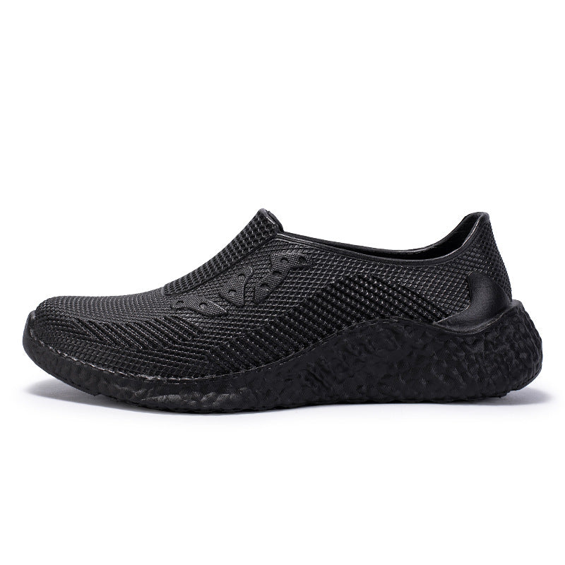 Herren Atmungsaktive Slip-On Laufsneaker mit gepolsterter Komfortsohle Drune