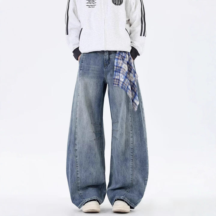Damen Urbaner Baggy-Jeans Drune