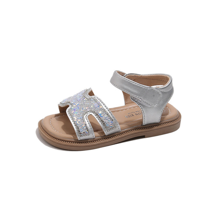 Kids Funkelnde Sommer-Sandalen Drune