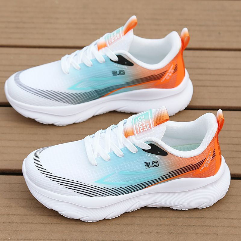 Damen Leichte und atmungsaktive Freizeitsneaker mit dämpfender Sohle Drune