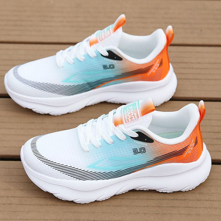 Damen Leichte und atmungsaktive Freizeitsneaker mit dämpfender Sohle Drune