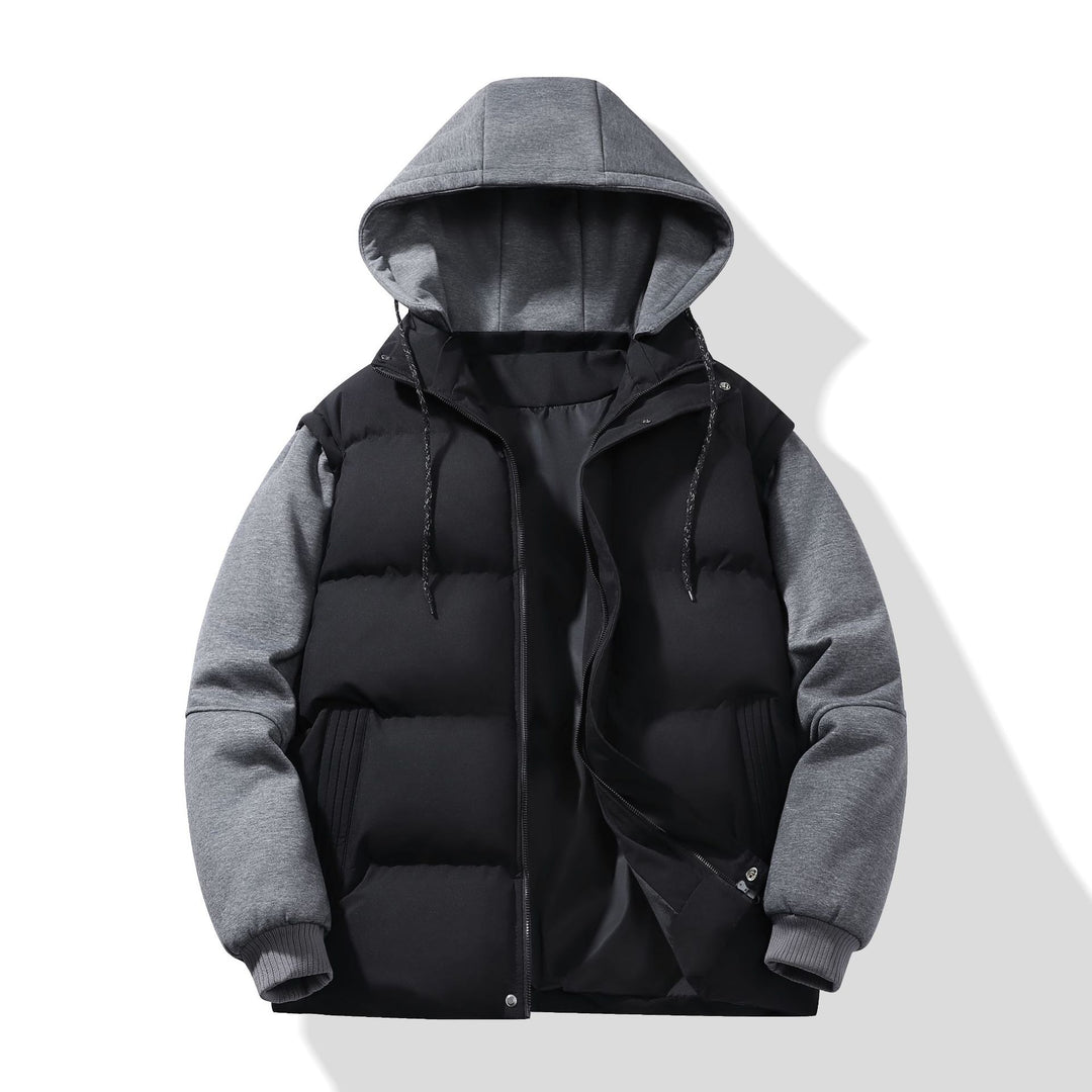 Herren Multifunktionale Steppjacke mit Kapuze Drune