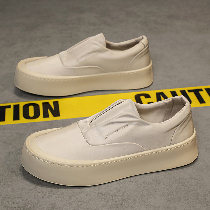 Damen Plateauslipper-Sneaker mit elastischer Schlupfpassform und dicker Gummi-Plateausohle Drune