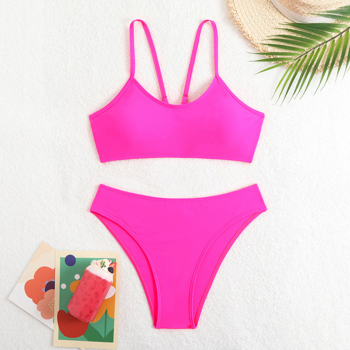 Damen Sportlicher Bikiniset Drune