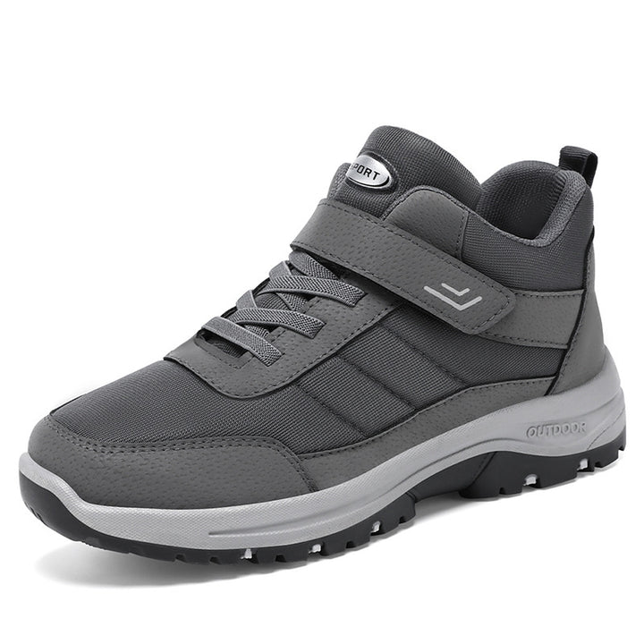 Herren nan multifunktionaler Outdoor-Halbschuh mit Klettriemen, stoßdämpfender EVA-Zwischensohle und griffiger Trailsohle Drune