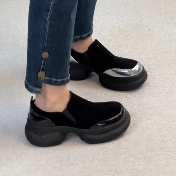 Damen Modische und bequeme Plateau-Schuhe Drune