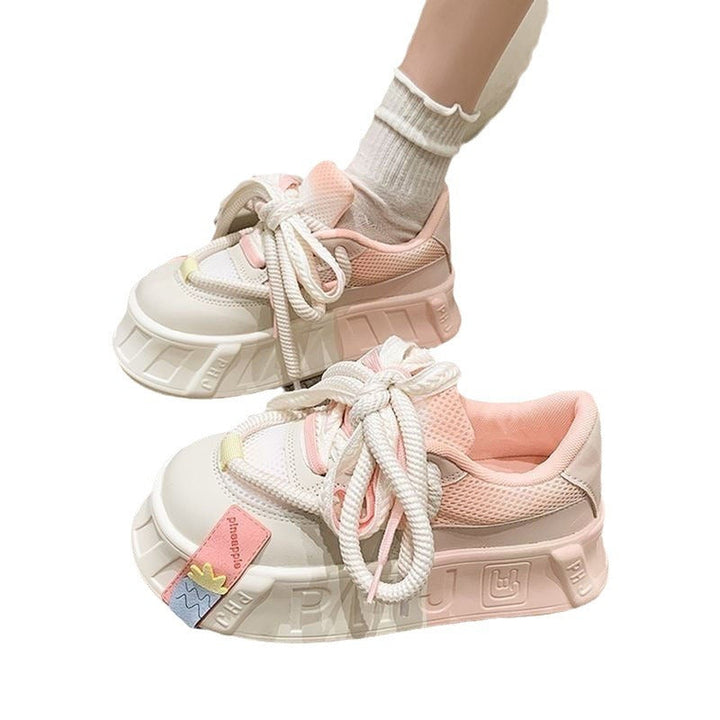 Damen Sportliche Sneakers mit verspieltem Design und atemberaubender Sohle Drune