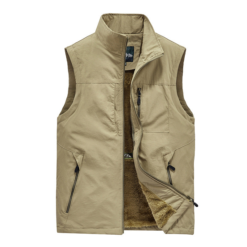Herren Praktische Fleece Weste Drune