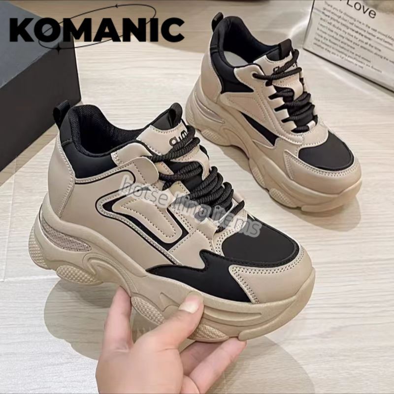 Damen Sportliche Chunky Sneakers mit gepolsterter Sohle und modischem Design Drune