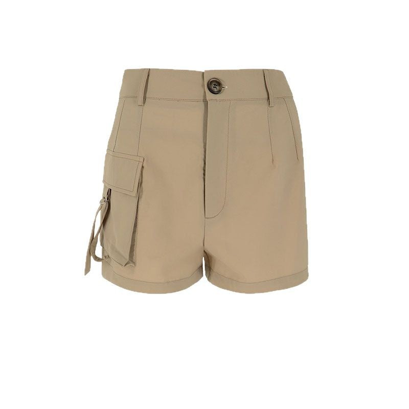 Damen Komfortable Cargo-Shorts Drune