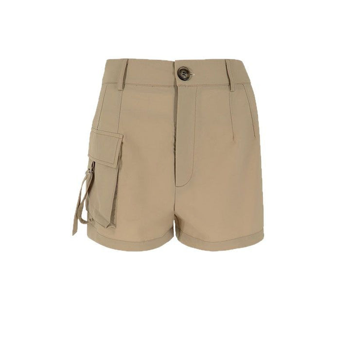 Damen Komfortable Cargo-Shorts Drune