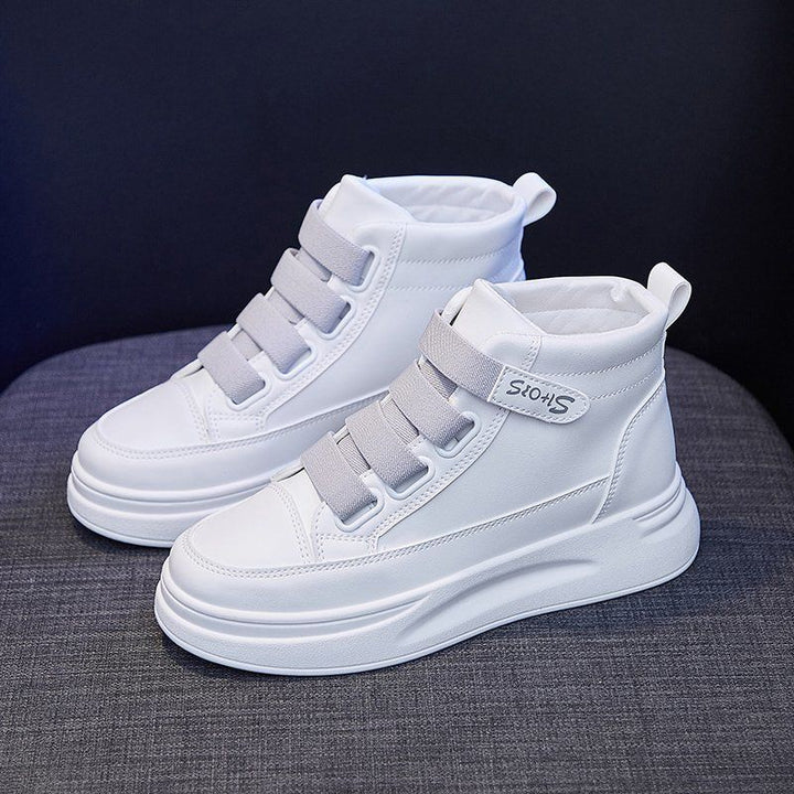 Damen High-Top Sneaker mit leichtem Design und verstellbaren Riemen Drune