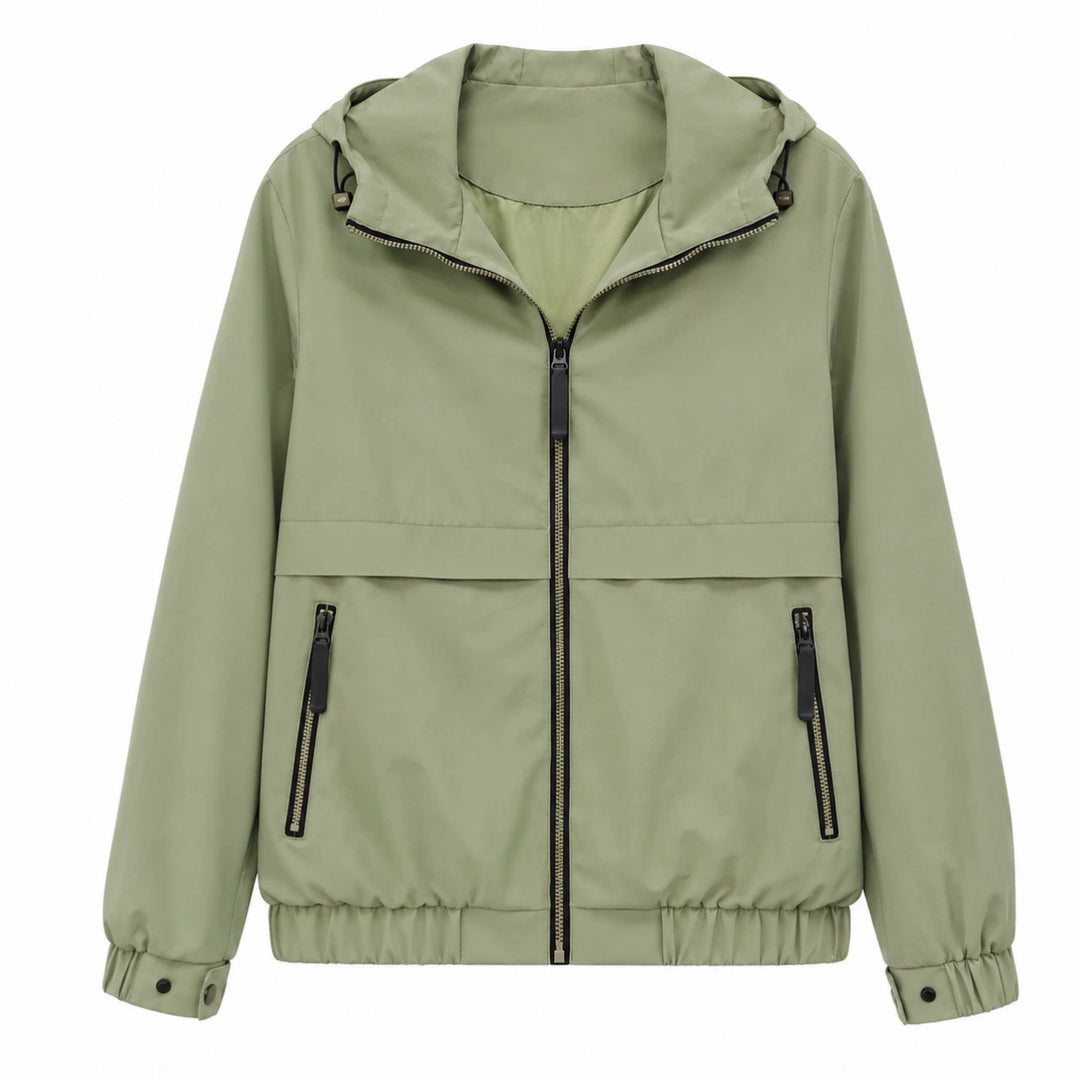 Herren Leichte Freizeitjacke mit verstellbarem Kapuze Drune