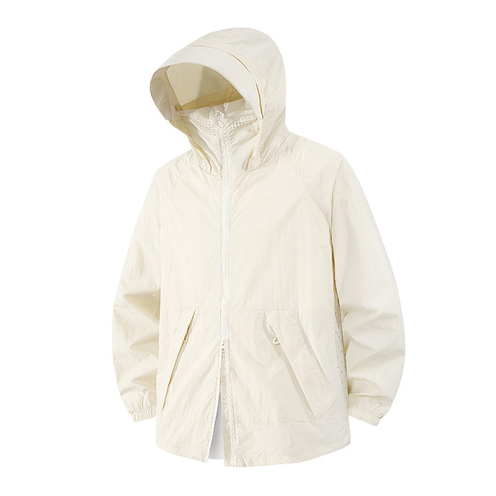 Damen Leichte Outdoor-Jacke mit verstellbarem Hüftbund