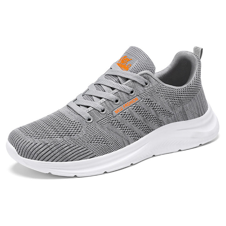 Damen nan atmungsaktive Strick-Komfort-Sneaker mit gepolstertem Fersenbereich und flexibler Leichtlaufsohle Drune