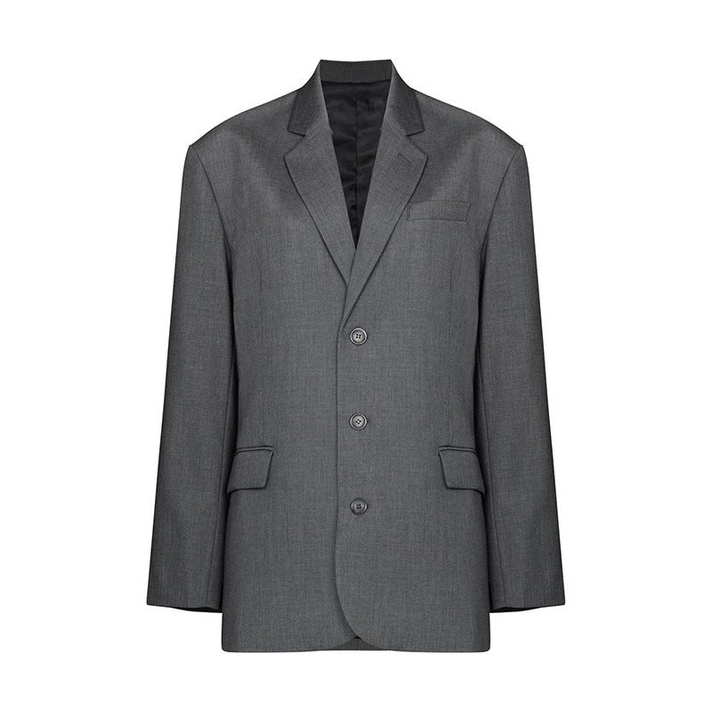 Damen Eleganter und lässiger Blazer mit dezenten Details Drune