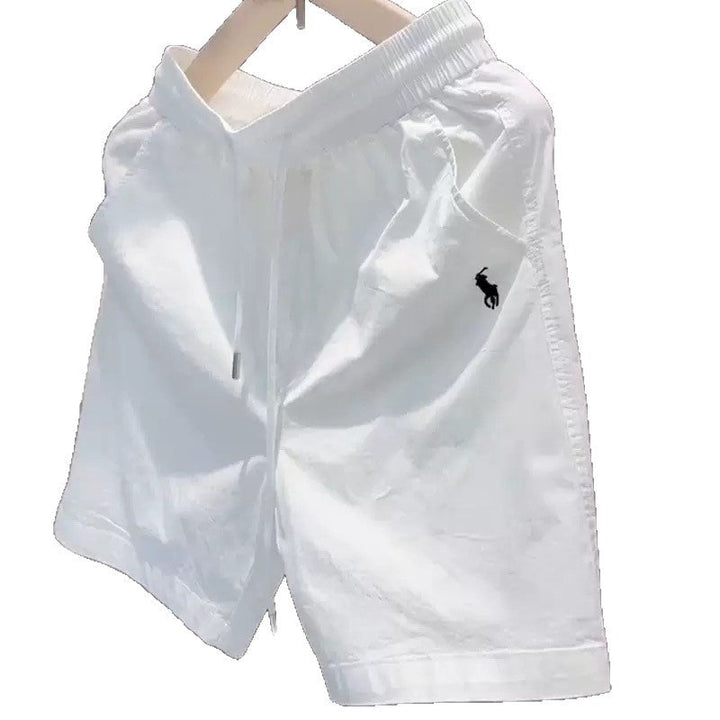 Herren leichte Freizeithose mit elastischem Bund und seitlichen Taschen Drune