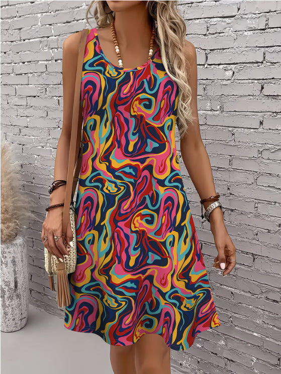 Drune | Stylisches Sommer Boho Halter Kleid