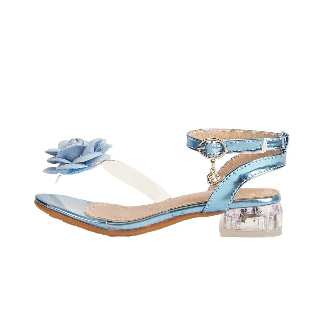 Mädchen Elegante Sandalen mit niedlichem Blumenmotiv Drune