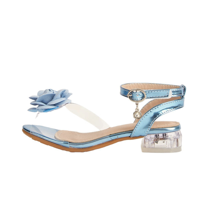 Mädchen Elegante Sandalen mit niedlichem Blumenmotiv Drune
