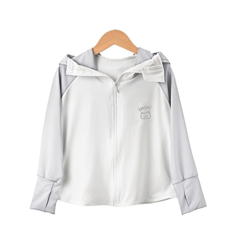 Damen atmungsaktive UV-Schutzjacke mit Kapuze Drune