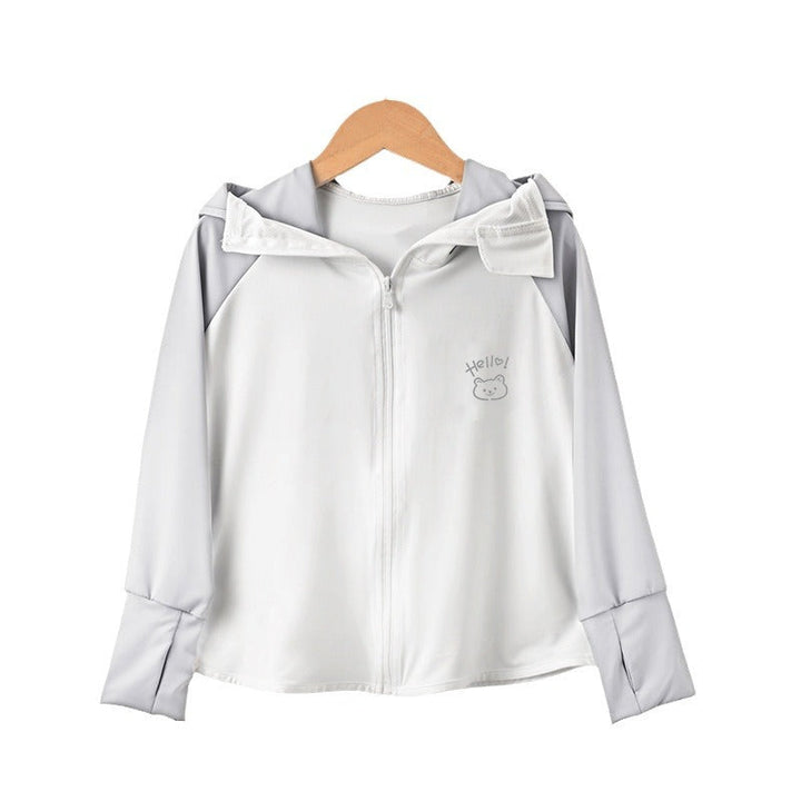 Damen atmungsaktive UV-Schutzjacke mit Kapuze Drune