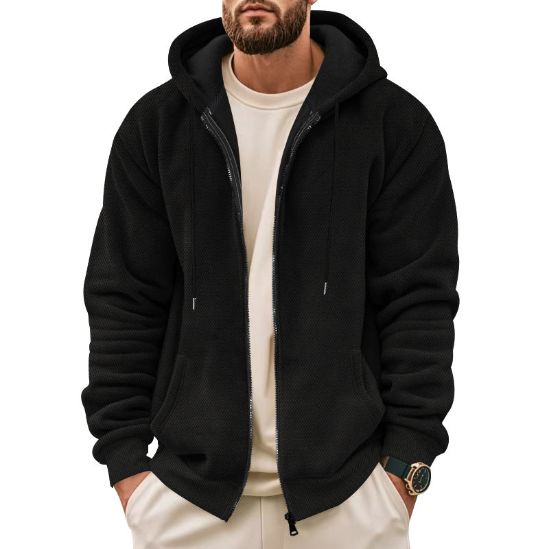 Herren Sportliche Kapuzenjacke mit innovativer Struktur Drune