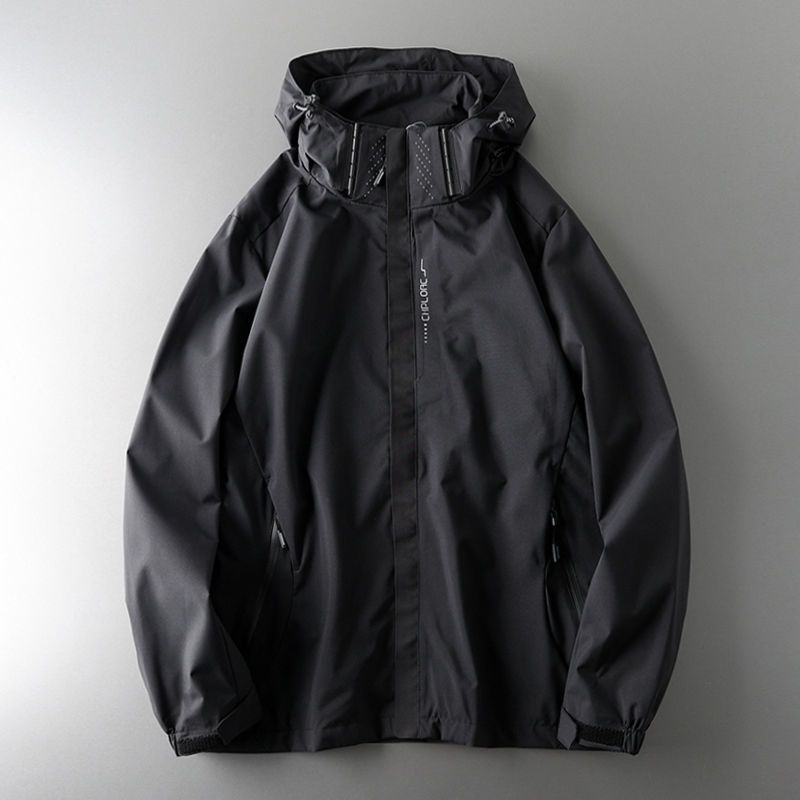 Drune - Unisex wasserdichte Jacke mit Kapuze