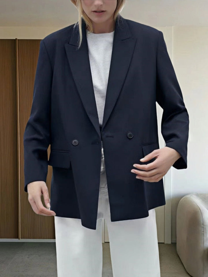 Damen Modischer und eleganter Oversized Blazer Drune