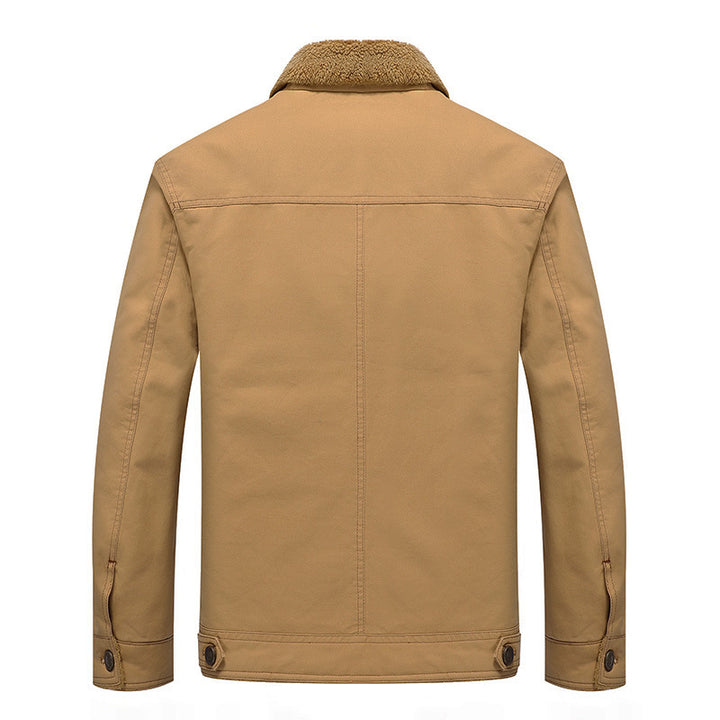 Herren Übergangsjacke mit warmem Teddyfutter Drune