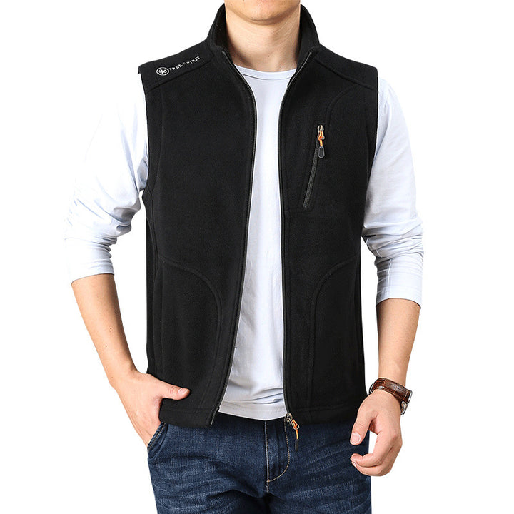 Herren Weiche Fleece-Weste Drune
