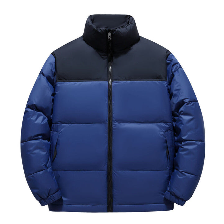 Herren modische und funktionale Steppjacke mit hohem Kragen Drune