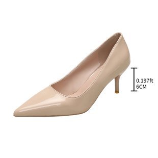 Damen elegante Stiletto-Pumps mit schmaler Zehenpartie Drune