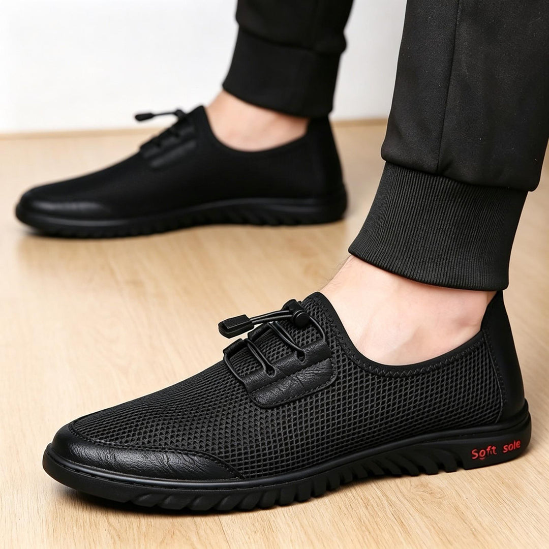 Herren Atmungsaktive Mesh-Einlegesohlen Sneakers Drune