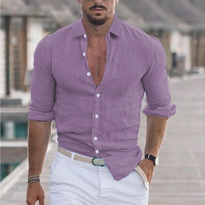 Herren Premium Hemd mit modernem Slim-Fit Schnitt und hautfreundlicher Textur Drune