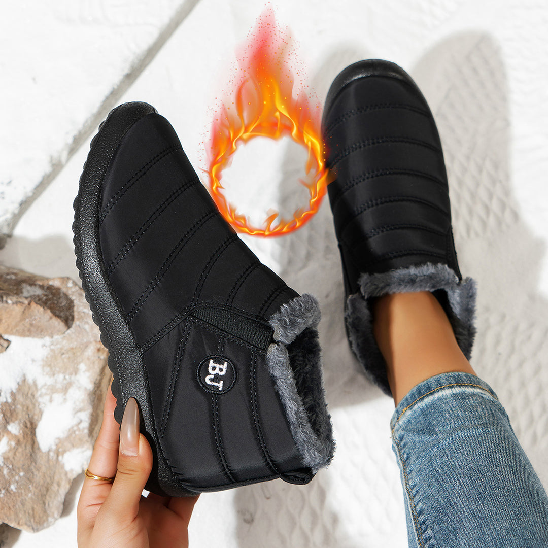 Damen Komfortable Winterboots mit kuscheligem Futter und rutschfester Sohle Drune