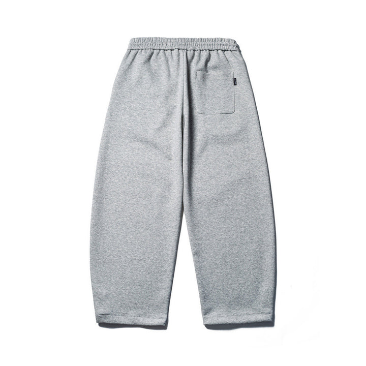 Herren Locker geschnittene Sweatpants mit elastischem Tunnelzugbund und gekürztem Bein Drune