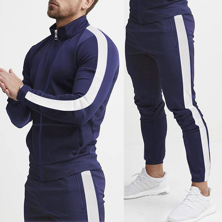 Herren Sportanzug mit praktischen Reißverschlusstaschen und atmungsaktivem Material Drune