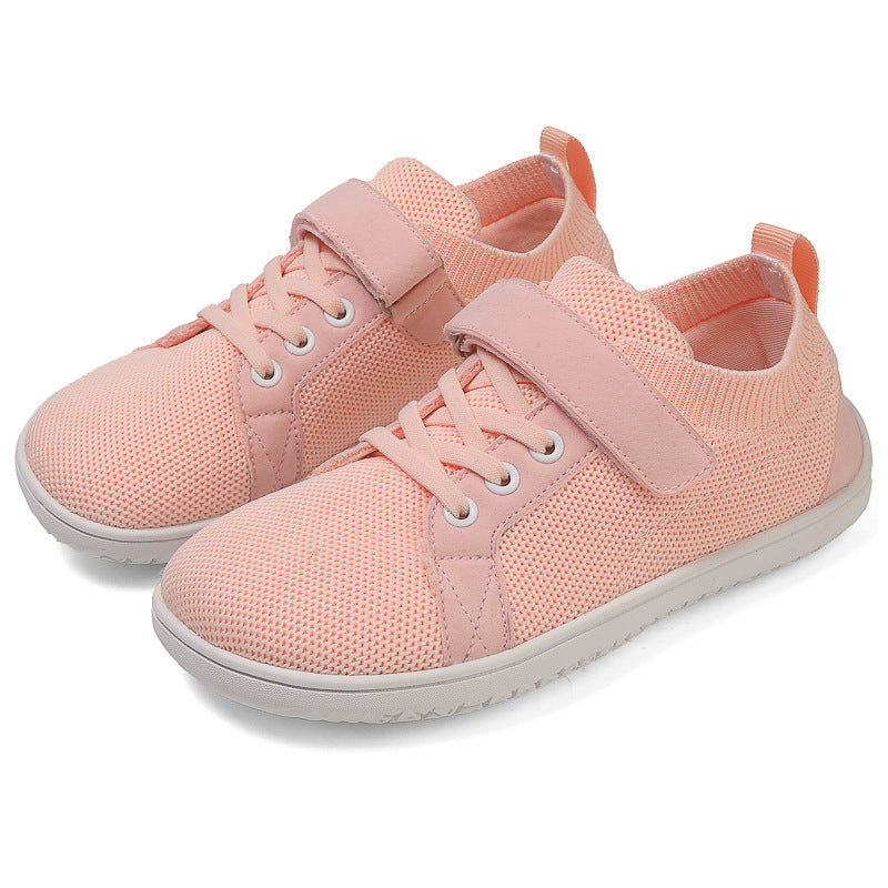 Damen nan Strick-Sneaker mit adaptiver Passform, einhändigem Klettverschluss und flexibler Abrollsohle Drune