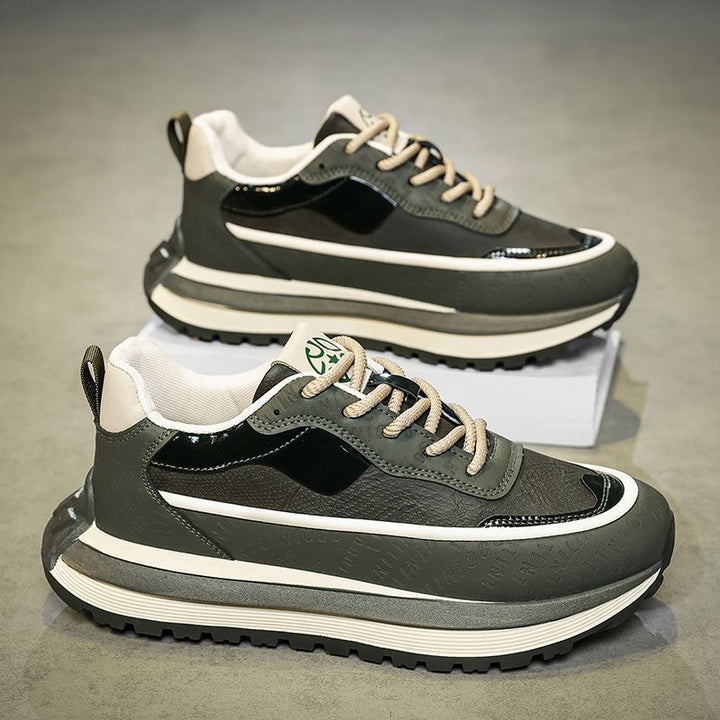Damen Sportliche Sneaker mit dämpfender Profilsohle und modischen Akzenten Drune