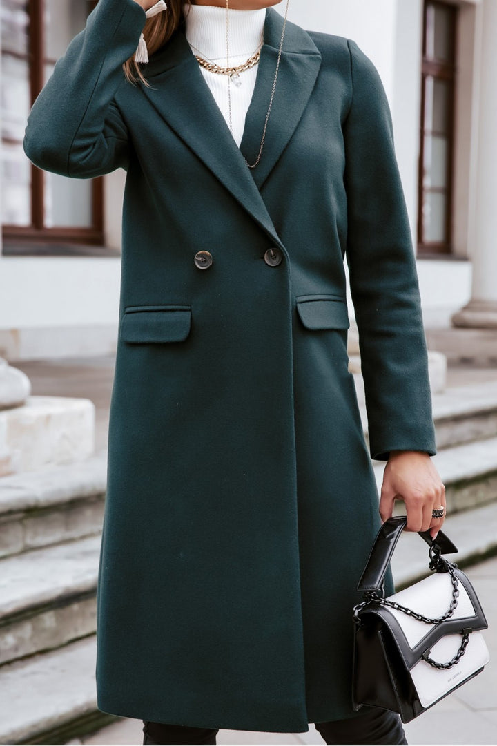 Damen Eleganter und modischer Langmantel