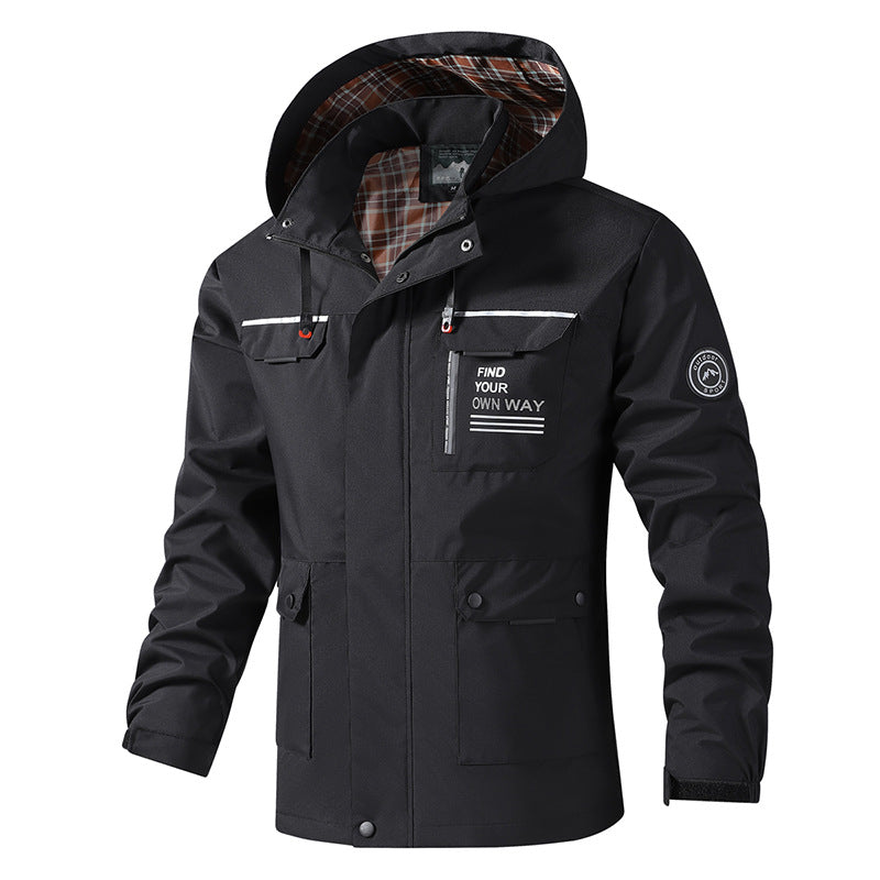 Herren Multifunktionale Outdoorjacke Drune