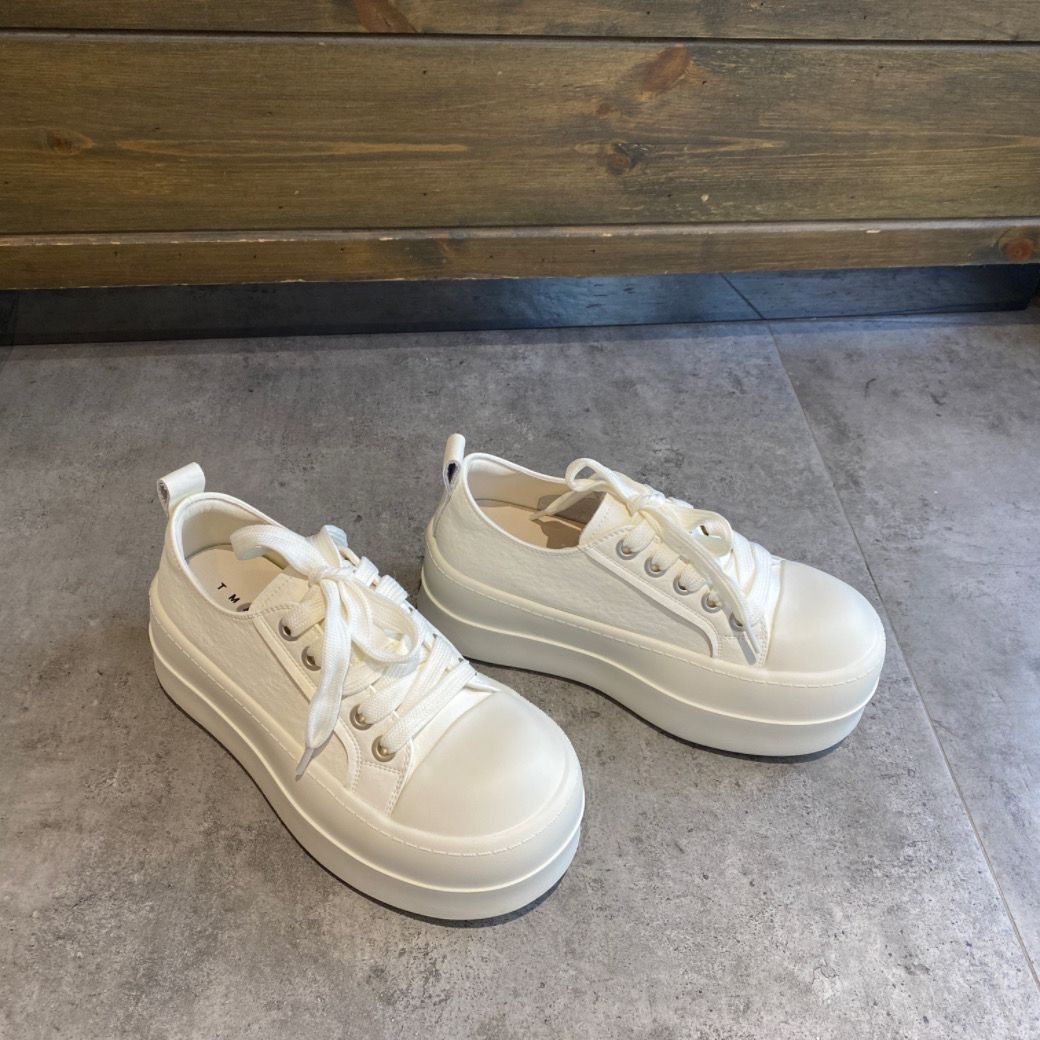 Damen Plateau-Sneaker mit robuster Gummisohle und komfortabler Dämpfung Drune