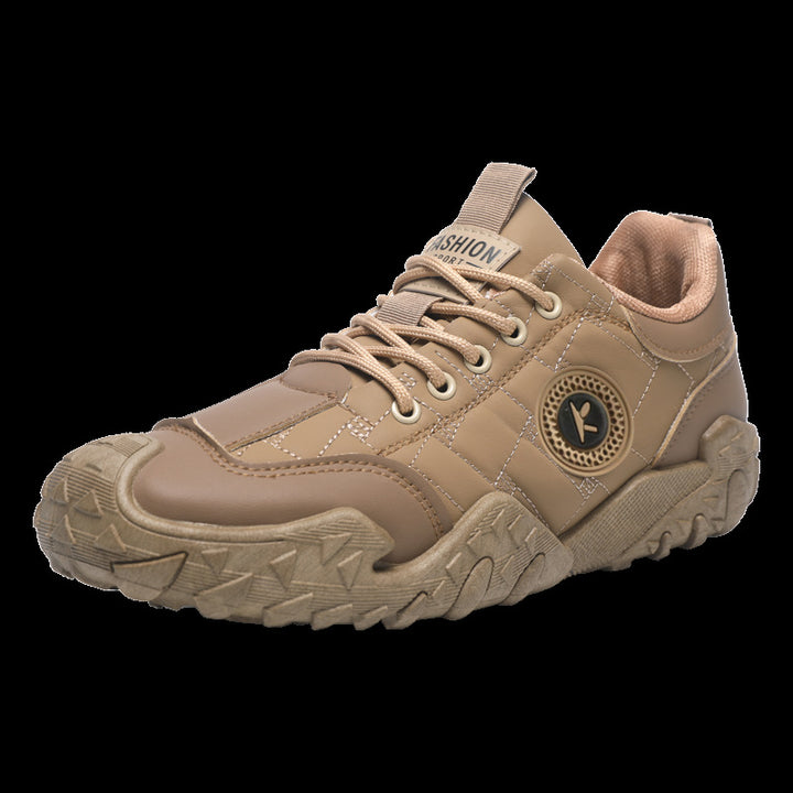 Herren Robuster Outdoor-Sneaker mit profilierter Trail-Sohle und gesteppter Obermaterial-Optik Drune