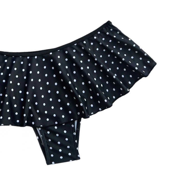 Damen Triangel-Bikini mit gerafftem Volant Drune
