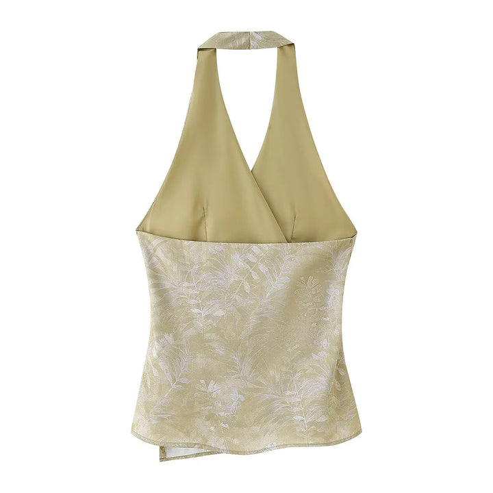 Damen elegante Culotte-Hose mit floralem Muster und weichem Material Drune