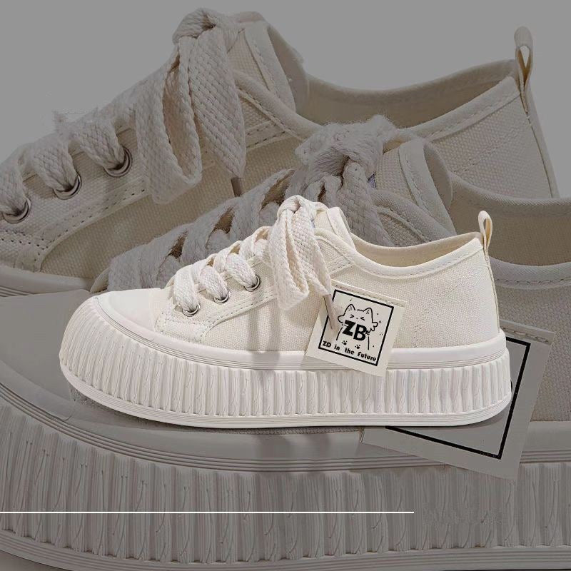 Damen Sneaker mit trendiger Plateau-Sohle und komfortablem Obermaterial Drune