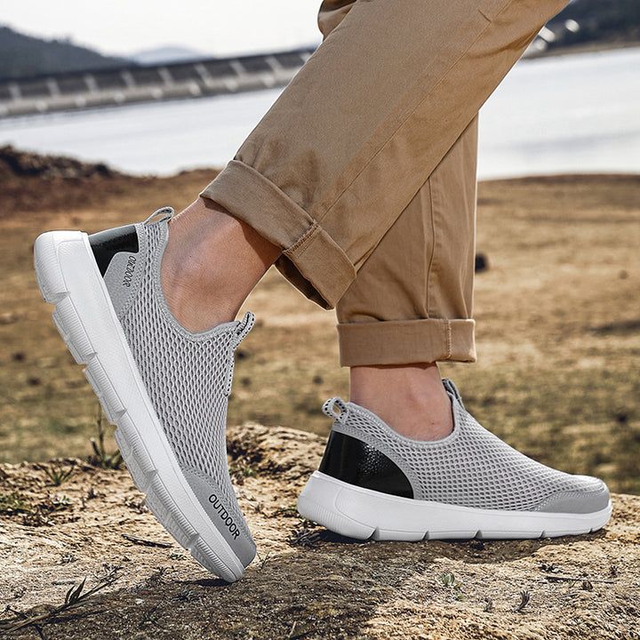 Herren atmungsaktive Outdoor Slip-On Sneakers Drune