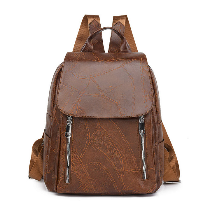Drune | Diebstahlsicherer Lederrucksack Für Damen